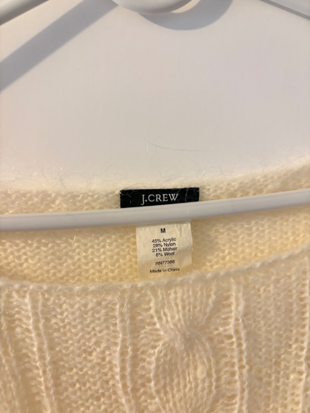 J.CREW Sweater shirt/ dress - cream - Picture 2 of 6